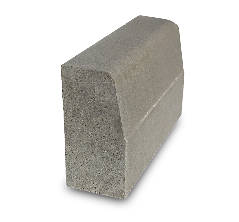 concrete curb stone